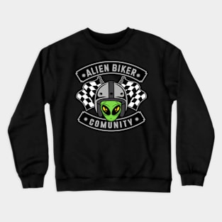 ALIEN BIKER Crewneck Sweatshirt